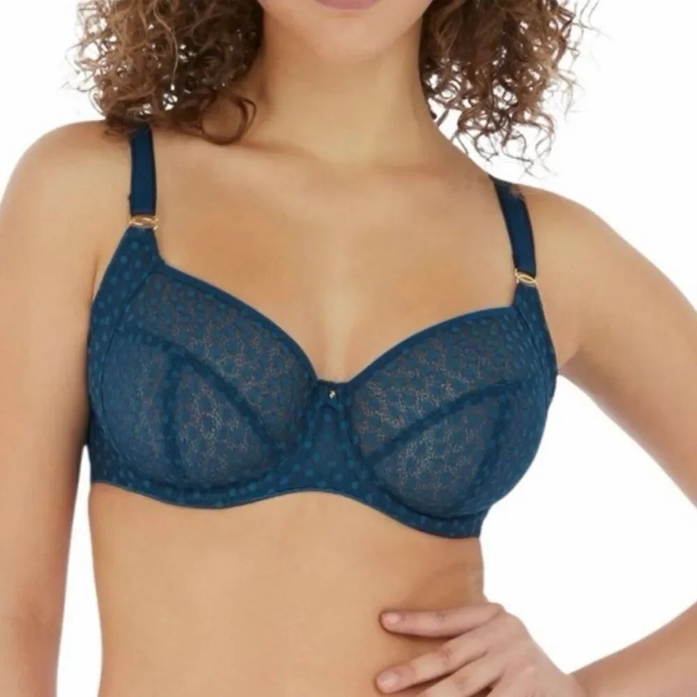Freya 38G Blue Starlight Side Support Balcony Bra